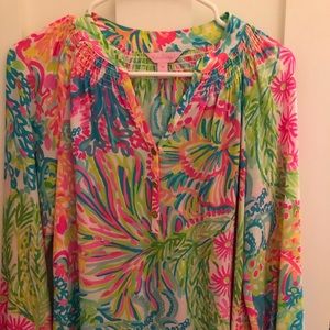 Lilly Pulitzer Elsa blouse size XS